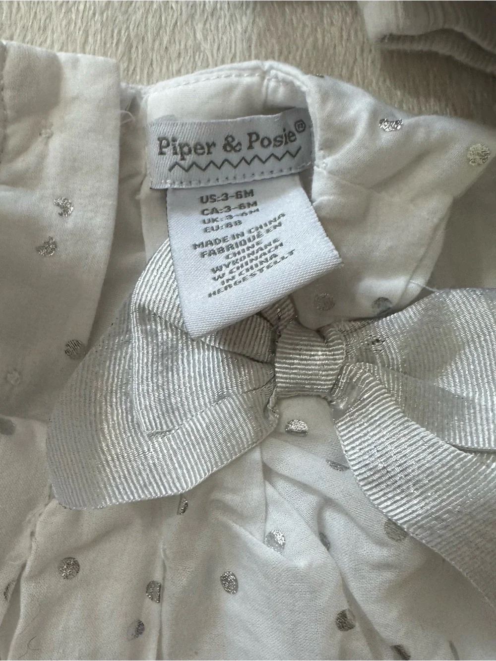 Baby Girl 4pc Bundle 0-6M Gymboree Carter’s Piper & Posie First Impressions